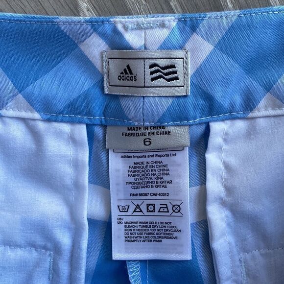 Adidas Golf Plaid Shorts - Picture 3 of 6